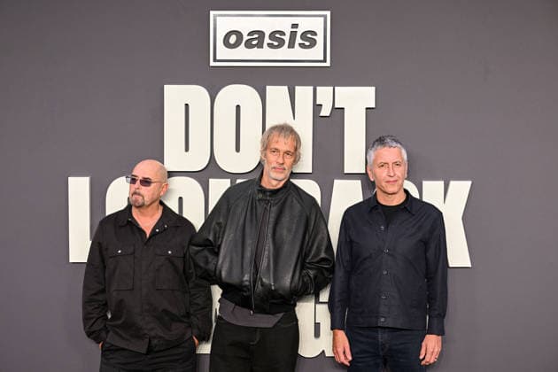 Celebrities arrive at the UK Premiere of ˜Oasis: Don t Look Back In Anger™ at Cineworld Leicester Square, London Featuring: Paul Bonehead Arthurs, Andy Bell, Gem Archer Where: London, United Kingdom When: 07 Sep 2026 Credit: Cover Images EDITORIAL USE ONLY. NOT FOR USE BY NEWSPAPERS BASED IN THE UK. Copyright: xx coverimg55992014