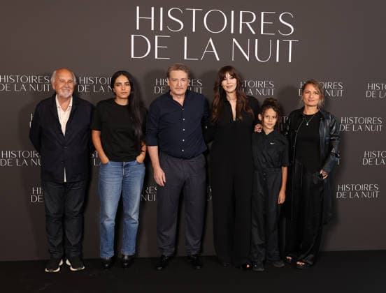 Avant premiere film Histoires De La Nuit Jean-Louis Livi, Hafsia Herzi, Benoit Magimel, Monica Bellucci,Tawba El Gharchi et LÃ a Mysius Avant premiere du film Histoires De La Nuit France , Paris le 7 septembre 2026  Copyright: xDidierxFereyx