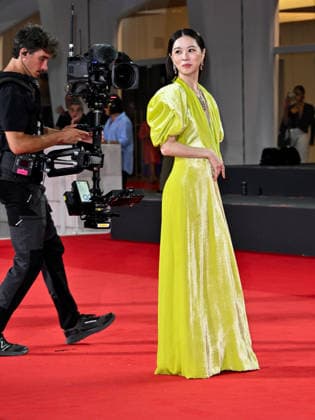 IPA88254645 - Venice, 83rd Venice International Film Festival 2026 - Night 6. Red Carpet for the film *ARRESTED MEMORY*. Pictured: Hsieh Ying-xuan  Copyright: xSimonexComix xPoolxPhotoxEventsx08x IPA88254645