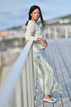 Deauville Revelation Jury Photocall FC Noée Abita attends the Revelation Jury at the 52nd Deauville American Film Festival on September 07, 2026 in Deauville, France. Photo by Franck Castel ABACAPRESS.COM Deauville  Copyright: xCastelxFranck ABACAx