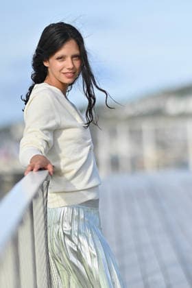 Deauville Revelation Jury Photocall FC Noée Abita attends the Revelation Jury at the 52nd Deauville American Film Festival on September 07, 2026 in Deauville, France. Photo by Franck Castel ABACAPRESS.COM Deauville  Copyright: xCastelxFranck ABACAx