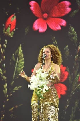 RIO DE JANEIRO, RJ - 07.09.2026: ROCK IN RIO 2026 - Vanessa Da Mata on the Sunset stage at Rock in Rio 2026, this Monday, September 7th, at Cidade do Rock, in Rio de Janeiro, RJ. x3012740x  CristianexMota