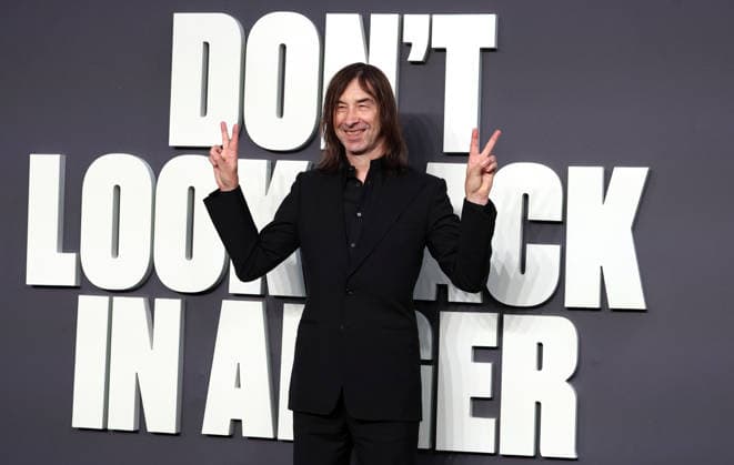 Oasis: Don t Look Back In Anger UK Premiere at Cineworld Leicester Square in London - 07 Sep 2026 Bobby Gillespie attends the Oasis: Don t Look Back In Anger UK Premiere at Cineworld Leicester Square. London United Kingdom Copyright: xFredxDuvalx xSOPAxImagesx FD_Oasis_122