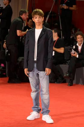 I Figli della scimmia red carpet in Venice Lido - 07 Sep 2026 Tancredi Naldini attends the red carpet of movie I Figli della scimmia during the 83rd Venice Film Festival at Palazzo del Cinema. Venice Lido Italy Copyright: xMarioxCartellix xSOPAxImagesx _DSC1315