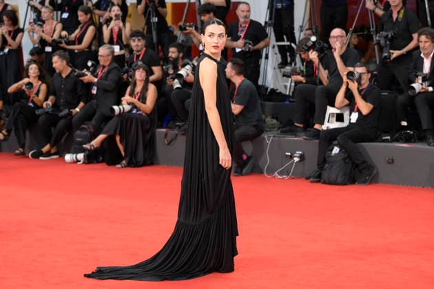 L estranea red carpet in Venice Lido - 07 Sep 2026 Romana Maggiora Vergaro attends the red carpet of movie L estranea during the 83rd Venice Film Festival at Palazzo del Cinema. Venice Lido Italy Copyright: xMarioxCartellix xSOPAxImagesx _DSC0853