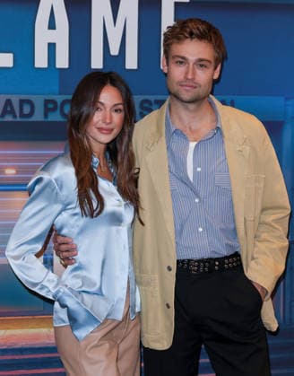 The Blame TV Show Photocall In London, UK - 07 Sep 2026 Michelle Keegan and Douglas Booth seen attending a photocall for new ITV drama The Blame at The Soho Hotel in London. London United Kingdom Copyright: xBrettxCovex xSOPAxImagesx Michelle Douglas BDC_6057