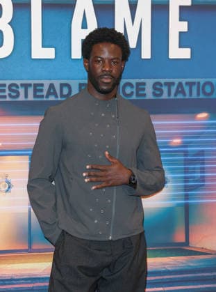 The Blame TV Show Photocall In London, UK - 07 Sep 2026 Nathan Mensah seen attending a photocall for new ITV drama The Blame at The Soho Hotel in London. London United Kingdom Copyright: xBrettxCovex xSOPAxImagesx Nathan BDC_5525