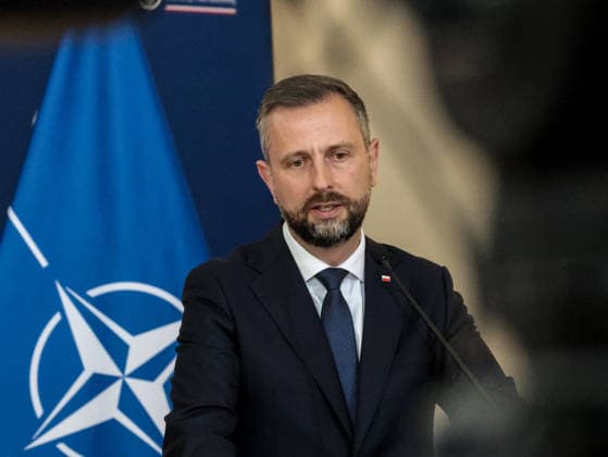 September 7, 2026, Kielce, Poland: Deputy Prime Minister and Minister of Defence of Poland Wladyslaw Kosiniak-Kamysz speaks to media during a press conference with Minister of Foreign Affairs of Canada David J. McGuint (not seen) The politicians signed Memorandum of Understanding of bilateral defence cooperation between Canada and Poland. Kielce Poland - ZUMAs197 20260907_aaa_s197_423 Copyright: xDominikaxZarzyckax