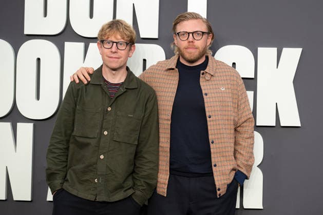 Josh Widdicombe and Rob Beckett attends Oasis: Don t Look Back in Anger UK Premiere at Cineworld Leicester Square in London, England. UK. Monday 7th September 2026. Copyright: xJamesxWarrenx DUKXRR~H