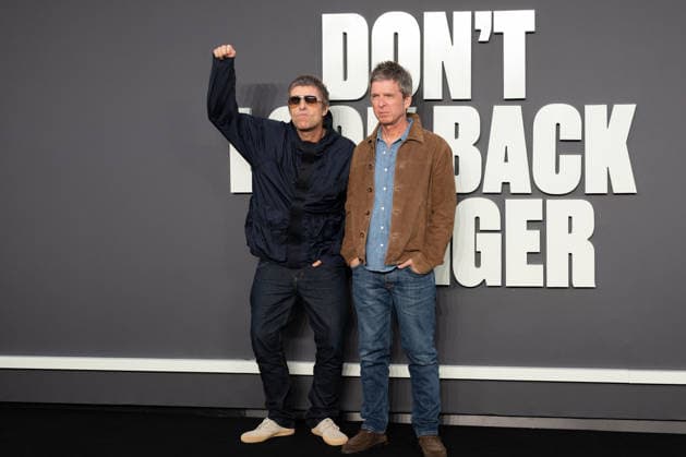 Liam Gallagher and Noel Gallagher attends Oasis: Don t Look Back in Anger UK Premiere at Cineworld Leicester Square in London, England. UK. Monday 7th September 2026. Copyright: xJamesxWarrenx DV4WZ6~X