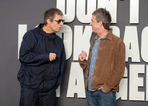 Liam Gallagher and Noel Gallagher attends Oasis: Don t Look Back in Anger UK Premiere at Cineworld Leicester Square in London, England. UK. Monday 7th September 2026. Copyright: xJamesxWarrenx DV4WZ7~2