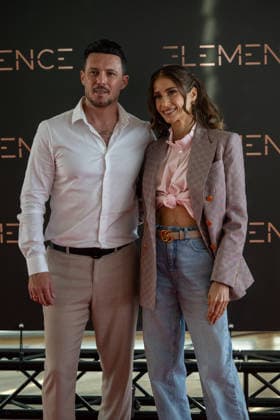 20260906 Elemence product launch KÖLN, GERMANY - SEPTEMBER 6 2026 : Nader Deljoo, Cathy Hummels at - Elemence product launch on September 6, 2026 in Köln, . Köln Nordrhein-Westfalen Germany