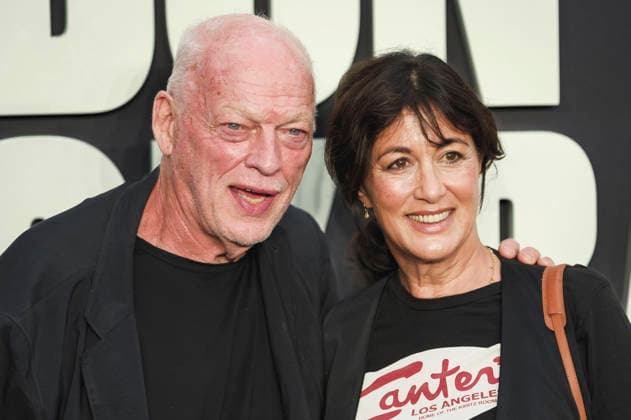 David Gilmour mit Ehefrau Polly Samson bei der Premiere des Dokumentarfilms Oasis: Don t Look Back in Anger im Cineworld Leicester Square. London, 07.09.2026