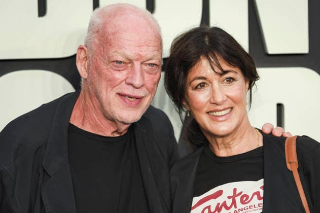 David Gilmour mit Ehefrau Polly Samson bei der Premiere des Dokumentarfilms Oasis: Don t Look Back in Anger im Cineworld Leicester Square. London, 07.09.2026