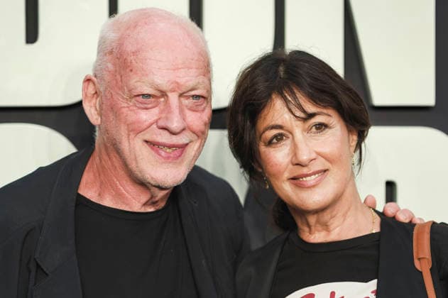 David Gilmour mit Ehefrau Polly Samson bei der Premiere des Dokumentarfilms Oasis: Don t Look Back in Anger im Cineworld Leicester Square. London, 07.09.2026