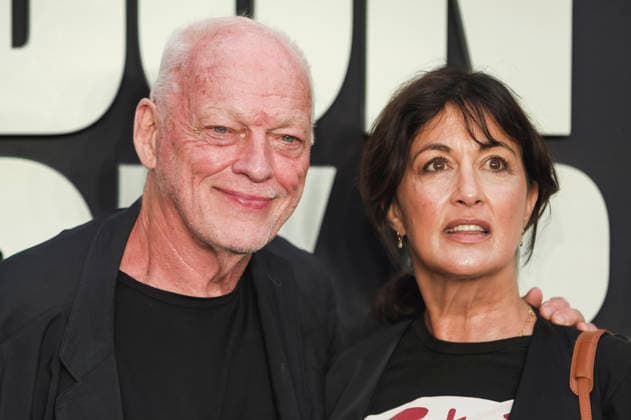 David Gilmour mit Ehefrau Polly Samson bei der Premiere des Dokumentarfilms Oasis: Don t Look Back in Anger im Cineworld Leicester Square. London, 07.09.2026