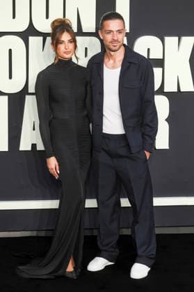Sasha Attwood und Jack Grealish bei der Premiere des Dokumentarfilms Oasis: Don t Look Back in Anger im Cineworld Leicester Square. London, 07.09.2026