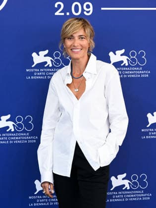 IPA88265419 - Venice, 83rd Venice International Film Festival 2026 - Day 7. Photocall for the film Una Storia. Pictured: Anna Foglietta  Copyright: xAlbertoxTerenghix xPoolxPhotoxEventsx08x IPA88265419