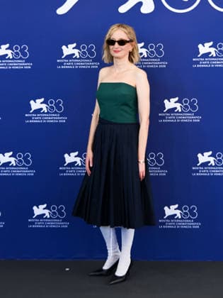 IPA88265356 - Venice, 83rd Venice International Film Festival 2026 - Day 7. Photocall for the film Una Storia. Pictured: Alba Rohrwacher  Copyright: xAlbertoxTerenghix xPoolxPhotoxEventsx08x IPA88265356