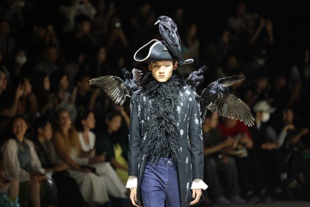 BEIJING, CHINA - SEPTEMBER 07: Designer Zic presents a fashion collection during the China International Fashion Week Fall 2026 on September 7, 2026 in Beijing, China. The event showcases designs from various brands for the upcoming season.  Copyright: xVCGx 111664997767