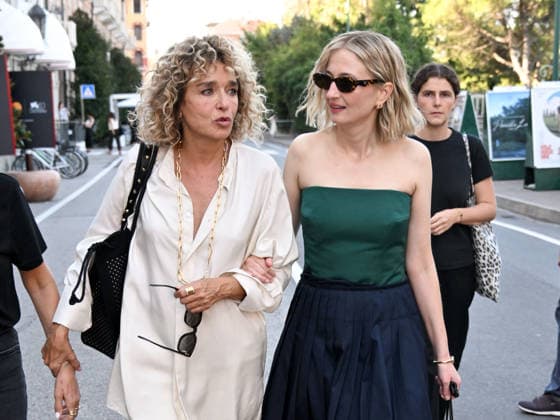 IPA88266152 - Venice, 83rd Venice International Film Festival 2026 - Day 7 - Arrivals at the Excelsior Hotel - Pictured: Valeria Golino, Alba Rohrwacher  Copyright: xSimonexComix xPoolxPhotoxEventsx08x IPA88266152