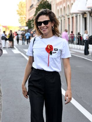 IPA88266225 - Venice, 83rd Venice International Film Festival 2026 - Day 7 - Arrivals at the Excelsior Hotel - Pictured: Jasmine Trinca  Copyright: xSimonexComix xPoolxPhotoxEventsx08x IPA88266225