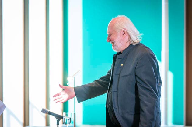 Laszlo Krasznahorkai EUR, Deutschland, Berlin, 08.09.2026: Verleihung des Großen Verdienstkreuzes mit Stern des Verdienstordens der Bundesrepublik Deutschland an den Nobelpreisträger für Literatur Laszlo Krasznahorkai durch BPr Steinmeier.