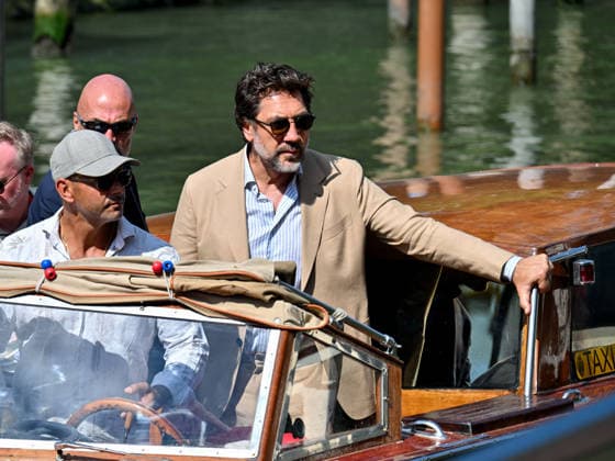 IPA88270554 - Venice, 83rd Venice International Film Festival 2026 - Day 7 - Arrivals at the Casino pier - Pictured: Javier Bardem  Copyright: xManuelexMangiarottix xPoolxPhotoxEventsx08x IPA88270554