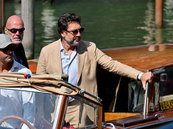 IPA88270556 - Venice, 83rd Venice International Film Festival 2026 - Day 7 - Arrivals at the Casino Pier - Pictured: Javier Bardem  Copyright: xManuelexMangiarottix xPoolxPhotoxEventsx08x IPA88270556