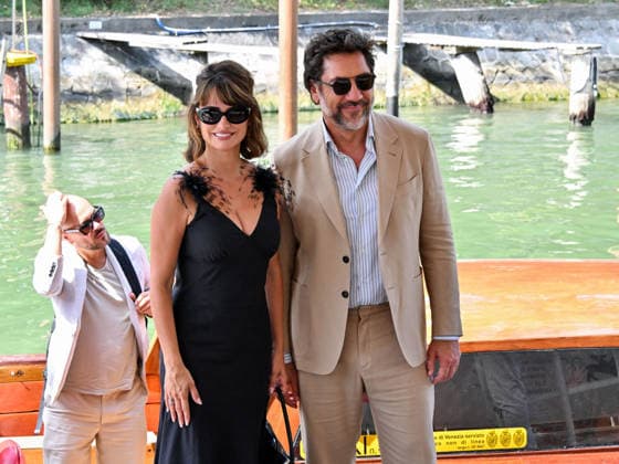 IPA88270568 - Venice, 83rd Venice International Film Festival 2026 - Day 7 - Arrivals at the Casino Pier - Pictured: Penelope Cruz, Javier Bardem  Copyright: xManuelexMangiarottix xPoolxPhotoxEventsx08x IPA88270568