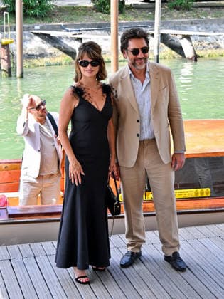 IPA88270569 - Venice, 83rd Venice International Film Festival 2026 Day 7 Arrivals at the Casino pier Pictured: Penelope Cruz, Javier Bardem  Copyright: xManuelexMangiarottix xPoolxPhotoxEventsx08x IPA88270569