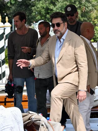 IPA88271576 - Venice, 83rd Venice International Film Festival 2026 - Day 7 - Arrivals at the Casino Pier - Pictured: Javier Bardem  Copyright: xSimonexComix xPoolxPhotoxEventsx08x IPA88271576