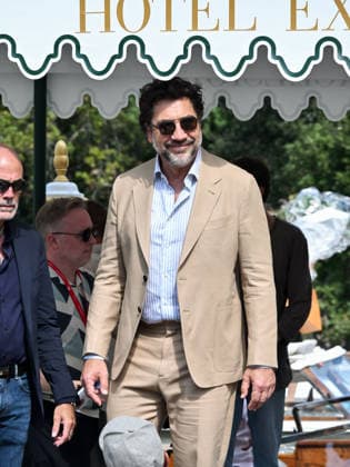 IPA88271583 - Venice, 83rd Venice International Film Festival 2026 - Day 7 - Arrivals at the Casino pier - Pictured: Javier Bardem  Copyright: xSimonexComix xPoolxPhotoxEventsx08x IPA88271583