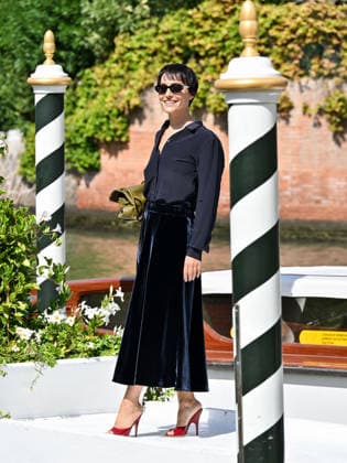 IPA88271562 - Venice, 83rd Venice International Film Festival 2026 - Day 7 - Arrivals at the Excelsior Pier - Pictured: Linda Messerklinger  Copyright: xSimonexComix xPoolxPhotoxEventsx08x IPA88271562