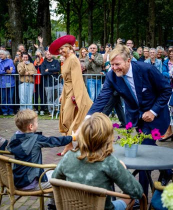 08-09-2026 Drenthe Queen Maxima and King Willem-Alexander visited Noordenveld, Tynaarlo, and Assen in the province of Drenthe. Â  Copyright: xPPEx