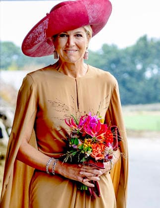 08-09-2026 Drenthe Queen Maxima visited the diary farm of the family Riedstra-Hoving in Veenhuizen, Drenthe. Â  Copyright: xPPEx