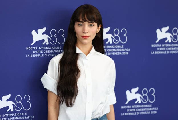 September 8, 2026, Venice Lido, Veneto, Italy: CAYLEE COWAN during the photocall of the movie Company at the 83rd Venice Film Festival at Sala Grande in Venice Lido, Italy Venice Lido Italy  - ZUMAc179 20260908_zep_c179_115 Copyright: xMickaelxChavetx