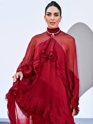 IPA88277096 - Venice, 83rd Venice International Film Festival 2026 - Night 7. Red carpet for the film Bunker. Pictured: Rocio Munoz Morales  Copyright: xSimonexComix xPoolxPhotoxEventsx08x IPA88277096