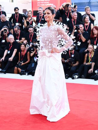 IPA88278774 - Venice, 83rd Venice International Film Festival 2026 - Night 7. Red carpet for the film Bunker. Pictured: SARA CAVAZZA  Copyright: xAlbertoxTerenghi PoolxPhotoxEvenx xPoolxPhotoxEventsx08x IPA88278774