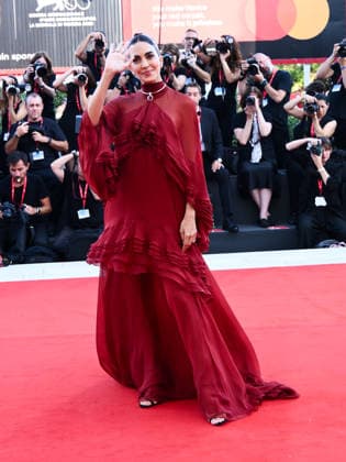 IPA88277440 - Venice, 83rd Venice International Film Festival 2026 - Night 7. Red carpet for the film Bunker. Pictured: Rocio Munoz Morales  Copyright: xAlbertoxTerenghi PoolxPhotoxEvenx xPoolxPhotoxEventsx08x IPA88277440