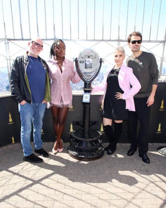The cast of Star Trek Lights the Empire State Building in Celebration of the shows 60th Anniversary Akiva Goldsman, Celia Rose Gooding, Melissa Navia and Paul Wesley The cast of Star Trek Lights the Empire State Building in Celebration of the shows 60th Anniversary held at the Empire State Building on September 8, 2026 in New York City, NY New York City Empire State Building NY USA Copyright: xStevenxBergman AFF-USA.COMx