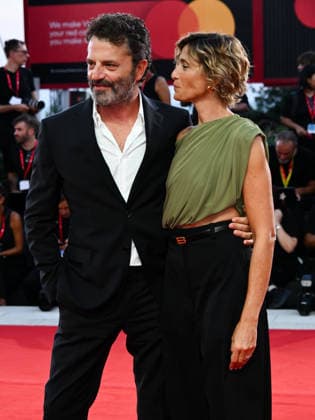 IPA88282288 - Venice, 83rd Venice International Film Festival 2026 - Night 7. Red carpet for the film Bunker. Pictured: Guido Caprino, Anna Foglietta  Copyright: xAlbertoxTerenghi PoolxPhotoxEvenx xPoolxPhotoxEventsx08x IPA88282288