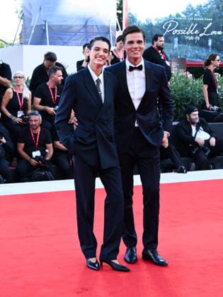 IPA88285792 - Venice, 83rd Venice International Film Festival 2026 - Night 7. Red carpet event for the film Bunker. Pictured: Alessandro Egger, Valentina Ferrari D Agostini  Copyright: xAlbertoxTerenghi PoolxPhotoxEvenx xPoolxPhotoxEventsx08x IPA88285792