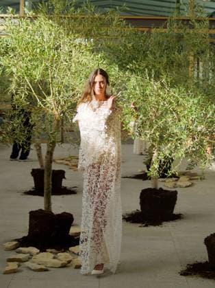 September 8, 2026, Madrid, Madrid, Spain: MADRID, SPAIN - SEPTEMBER 8: Models walk the runway during the OMODA Madrid Es Moda fashion show, presenting designs by PILAR DALBAT, inside the COAM Madrid Spain - ZUMAh199 20260908_zip_h199_011 Copyright: xAaronxHerediax