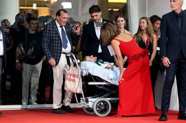 Penelope Cruz bei der Premiere des Kinofilms Bunker auf der Biennale di Venezia 2023 83. Internationale Filmfestspiele von Venedig im Palazzo del Cinema. Venedig, 08.09.2026