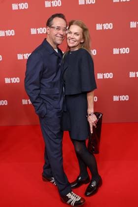 BILD100 2026 Jan Joseph Liefers, Anna Loos Roter Teppich zu BILD100 2026, Axel-Springer-Neubau, Berlin, Datum: 08.09.2026 Copyright: xEventpress Kratschx