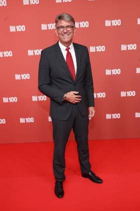 BILD100 2026 Wolfram Weimer Roter Teppich zu BILD100 2026, Axel-Springer-Neubau, Berlin, Datum: 08.09.2026 Copyright: xEventpress Kratschx