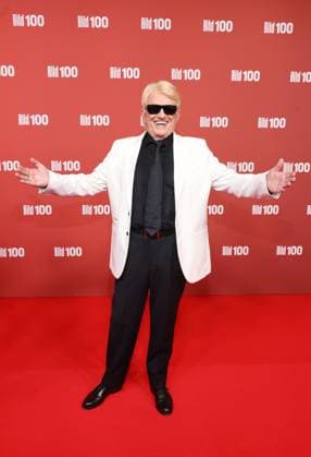 BILD100 2026 Heino Roter Teppich zu BILD100 2026, Axel-Springer-Neubau, Berlin, Datum: 08.09.2026 Copyright: xEventpress Kratschx