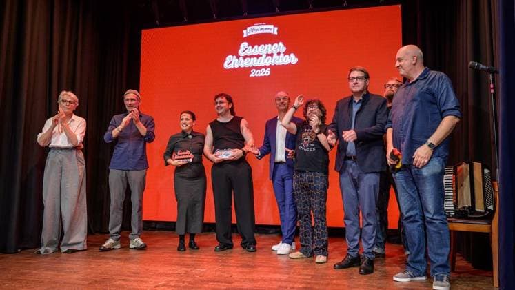 Essen: Verleihung der Comedypreise Essener Ehrendoktor und Jupps Pott ** NUR FÜR REDAKTIONELLE ZWECKE ** EDITORIAL USE ONLY **<p>Bei der Verleihung der Comedypreise Essener Ehrendoktor und Jupps Pott am Dienstag, den 8. September 2026, im Stratmanns Theater in Essen. Deutschland NRW Essen Copyright: UwexErnst