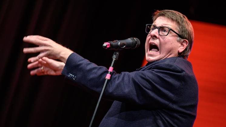 Essen: Verleihung der Comedypreise Essener Ehrendoktor und Jupps Pott ** NUR FÜR REDAKTIONELLE ZWECKE ** EDITORIAL USE ONLY **<p>Kai Magnus Sting bei der Verleihung der Comedypreise Essener Ehrendoktor und Jupps Pott am Dienstag, den 8. September 2026, im Stratmanns Theater in Essen. Deutschland NRW Essen Copyright: UwexErnst